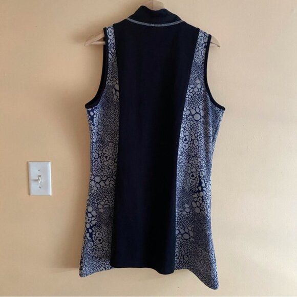 Parsley Sage Long Cardigan Vest Woman Large Pockets Boho Artsy Festival Office - Picture 3 of 12